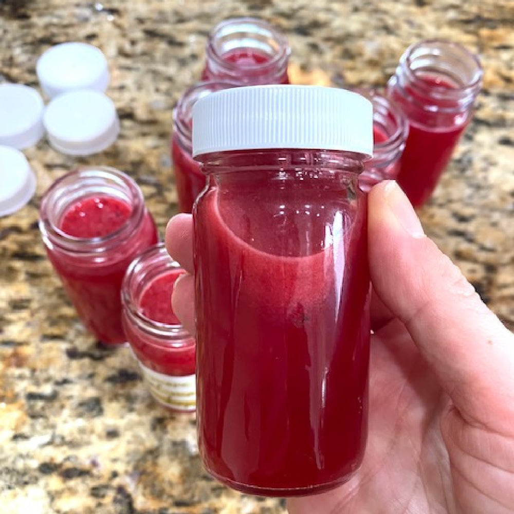 cranberry lime juice shots