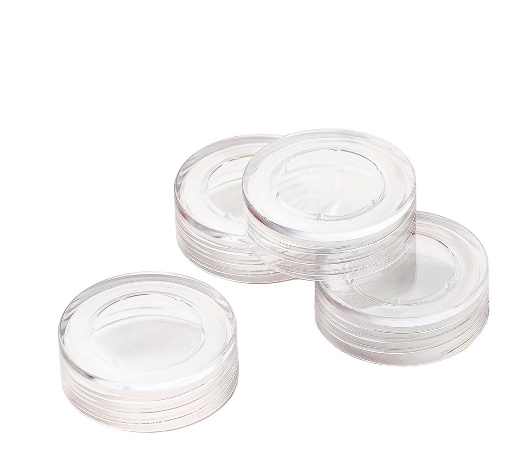Replacement Crystal Clear Lids For Skinny Series Bottles, 10oz & 16oz