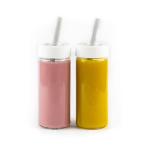 Juice & Smoothie Glass Tumbler Set